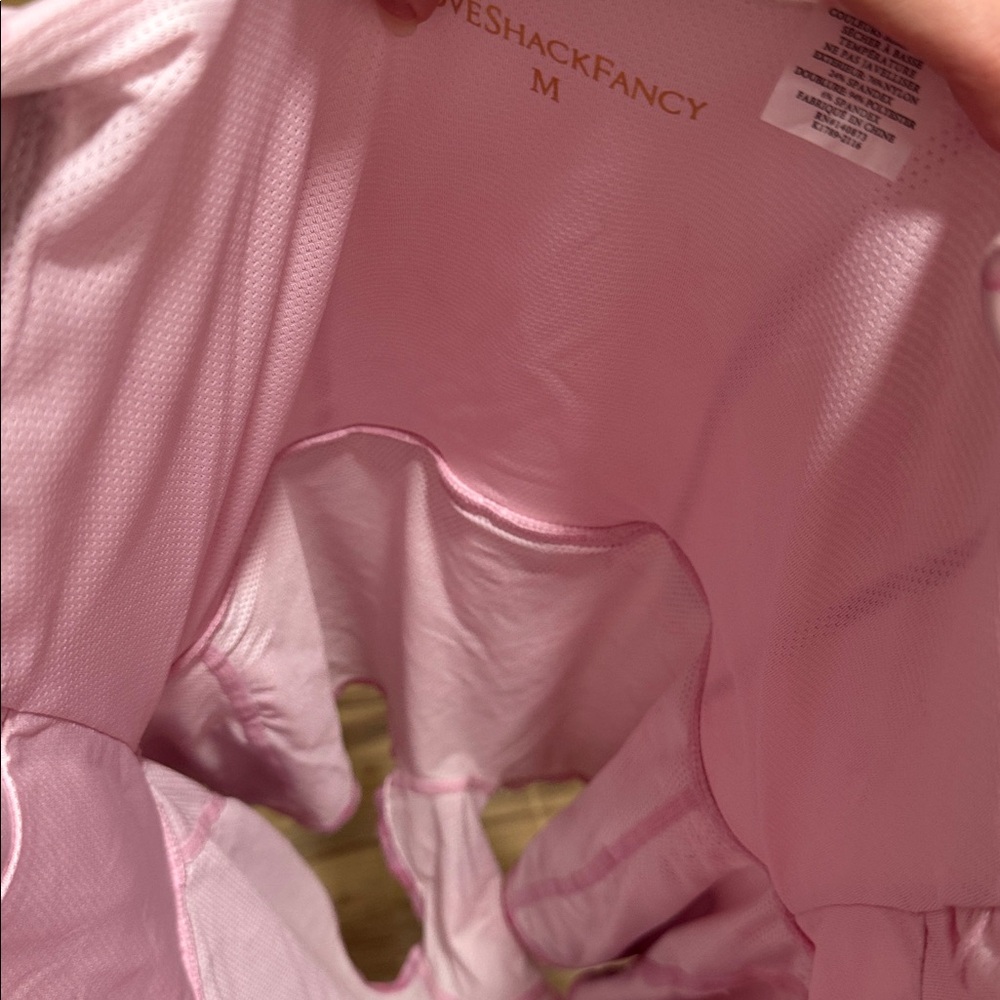 LoveShackFancy Light Pink Bow hubert Dress - Picture 6 of 6